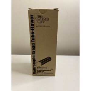 The Pampered Chef Vintage One Valtrompia Bread Tube-Flower #1550 NEW